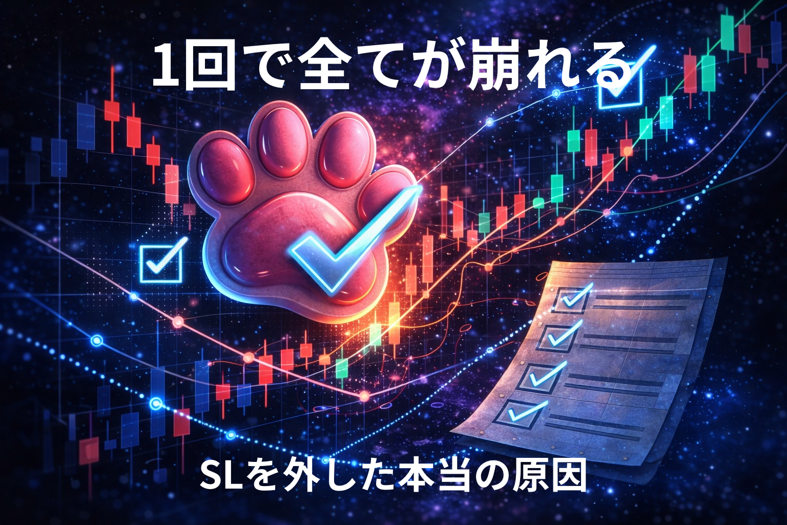 コツコツドカンの原因を整理するイメージ